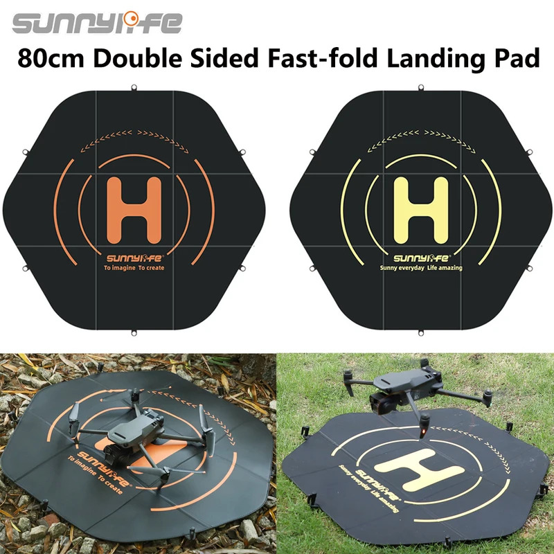 Dji Drone Mini 3 - Sunnylife 80 cm wasserdichtes Drohnen-Landeplatz-Set für