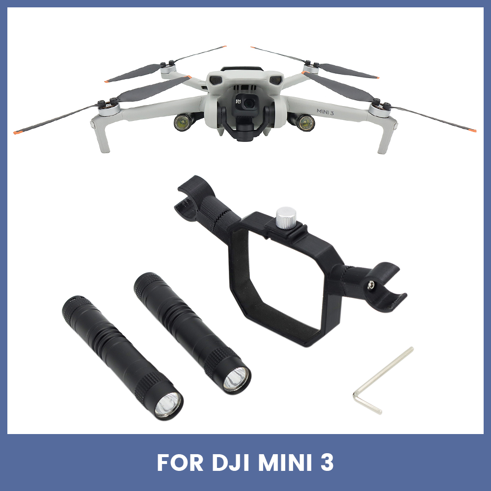 Dji Drone Mini 3 - LED-Suchscheinwerfer-Nachtlicht für Mini 3 Pro, einstellbare